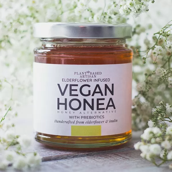 Plant Based Artisan Honea • Elderflower 230g - Vegan Honey Alternative