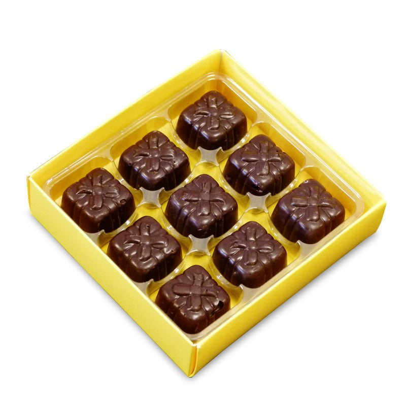 Hames Bronze Range - Vegan Dark Honeycomb Chocolate Parcels