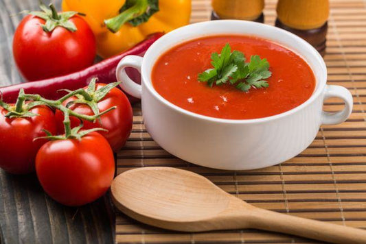 Delicious Tomato Soup with Vegetables Recipe