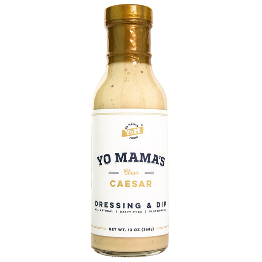 Yo Mama's Vegan Caesar Dressing – Classic Flavor, Plant-Based Goodness