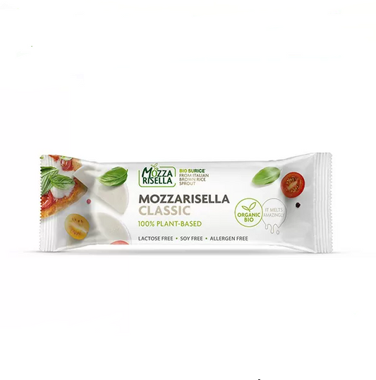 MozzaRisella Organic Vegan Mozzarella Classic 125g - A Delicious Cheese Alternative