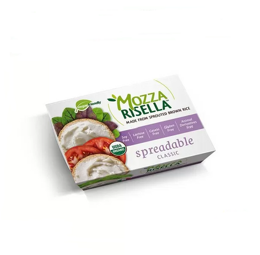 Mozza Risella Organic Vegan Spreadable Cheese Classic 150g