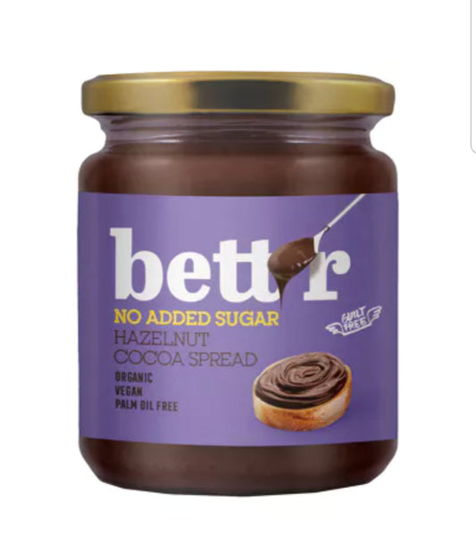 Delicious Hazelnut Cocoa Spread - Vegan & Sugar-Free | bett’r
