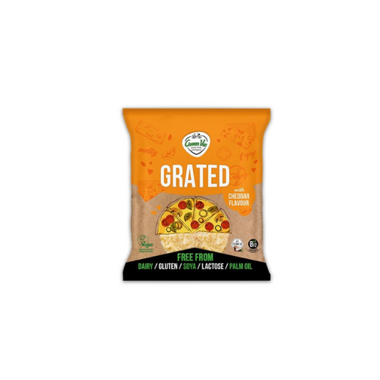 Green Vie Grated • Vegan Cheese Cheddar grated150g