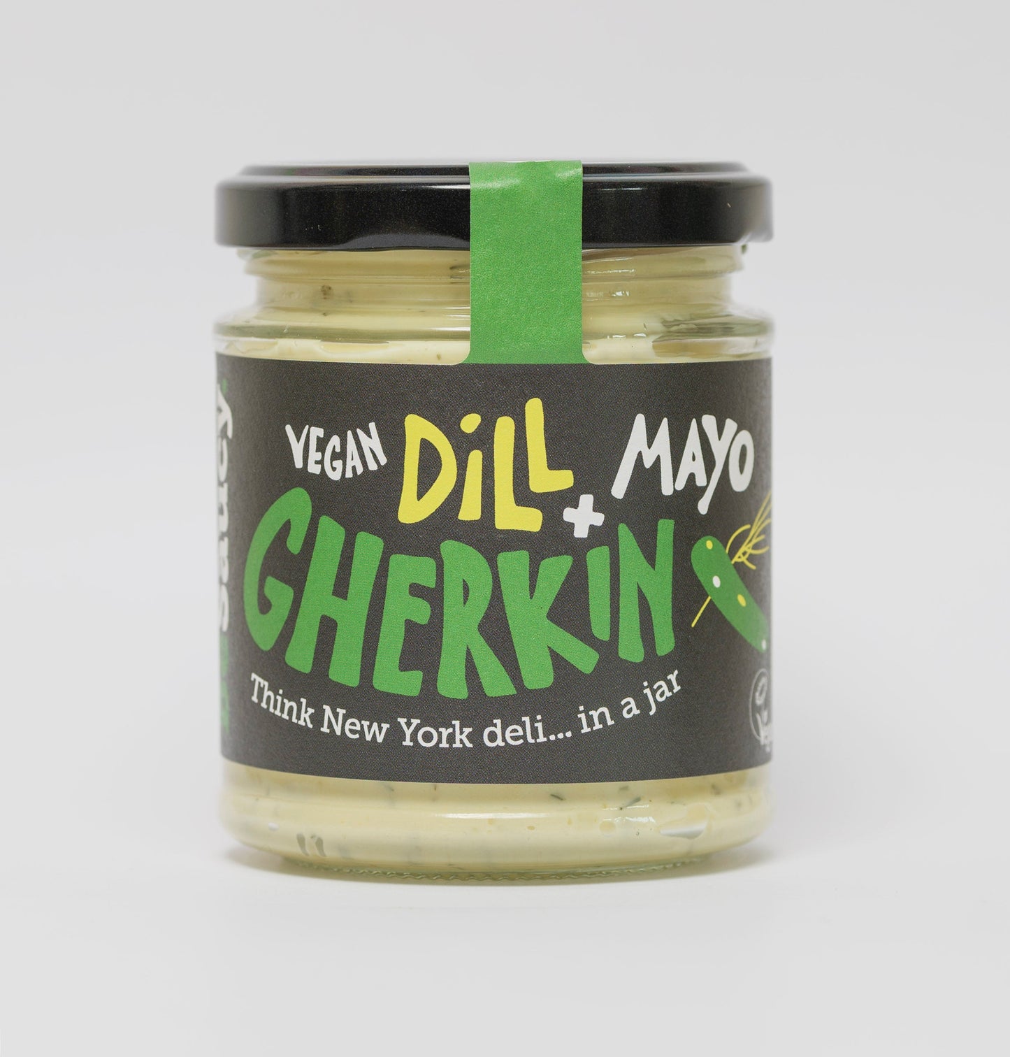 Vegan Dill and Gherkin Mayonnaise - New York Deli Flavors in a Jar