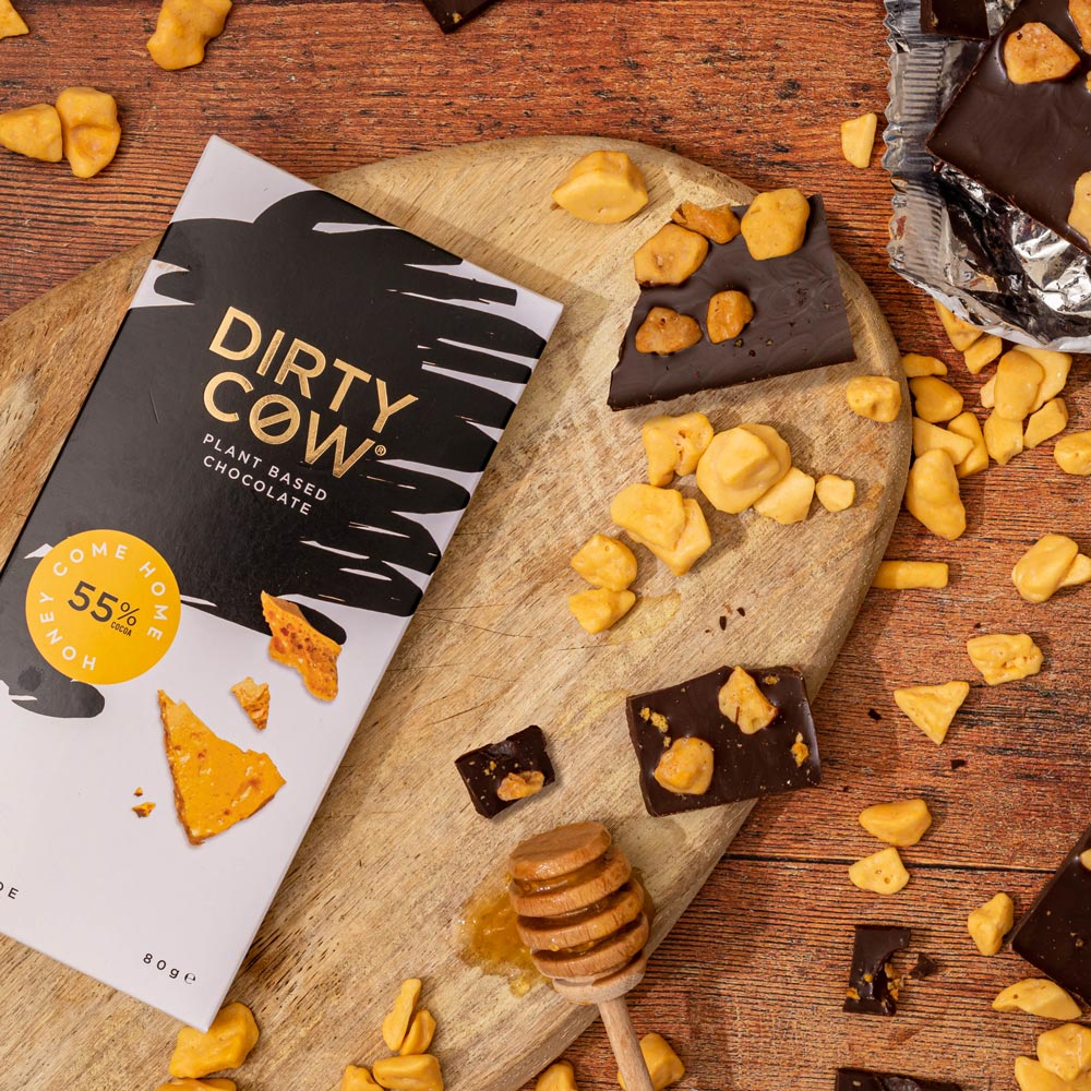 Indulge in Bliss with "Honey Come Home" Vegan Chocolate | 55% Cocoa