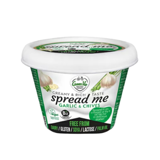 Green Vie Spread with Garlic & Chive | Vegan, Allergen-Free Spread