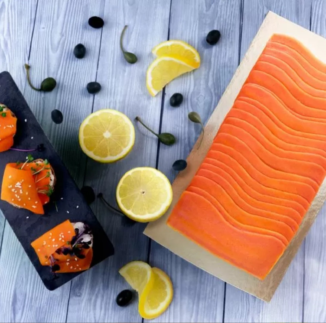 Revo Smoked Salmon+: Delicious Plant-Based Alternative | High Protein, Omega-3, Vitamin B12