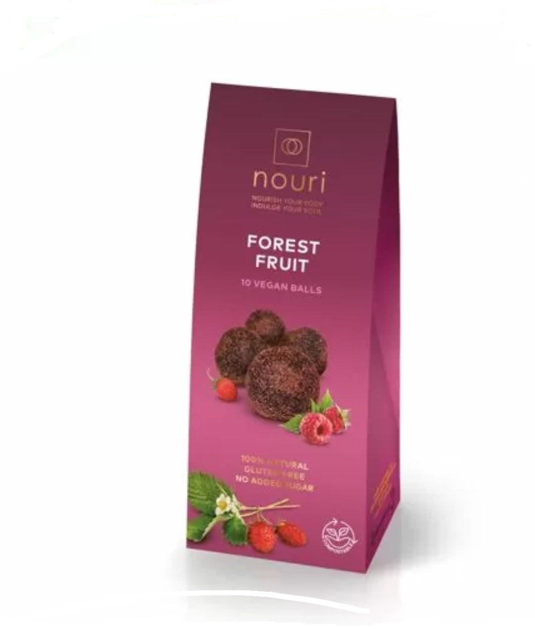 Irresistible Vegan Berry Truffles | Bursting with Flavor | Nouri Delights