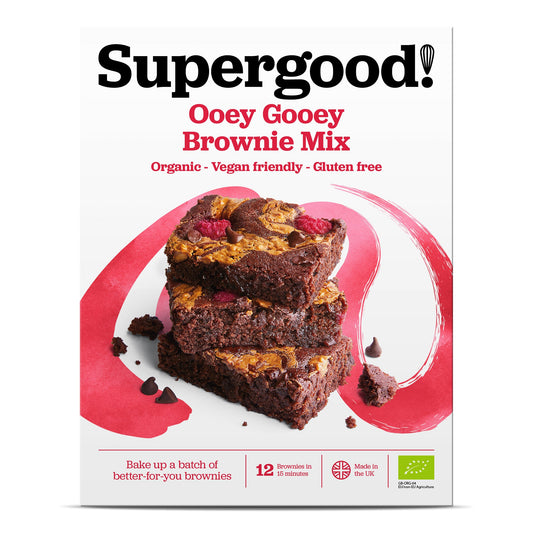 Ooey Gooey Brownie Mix - Vegan & Gluten-Free Chocolatey Bliss